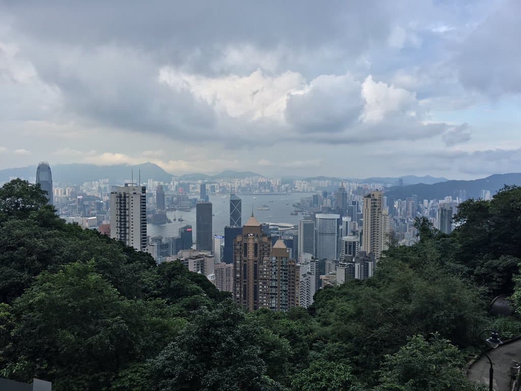 We almost melted in Hong Kong